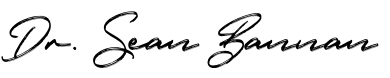 Signature of Dr Sean Bannan