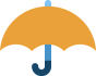 Animated umbrella icon