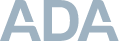A D A logo