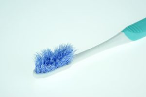 frayed toothbrush